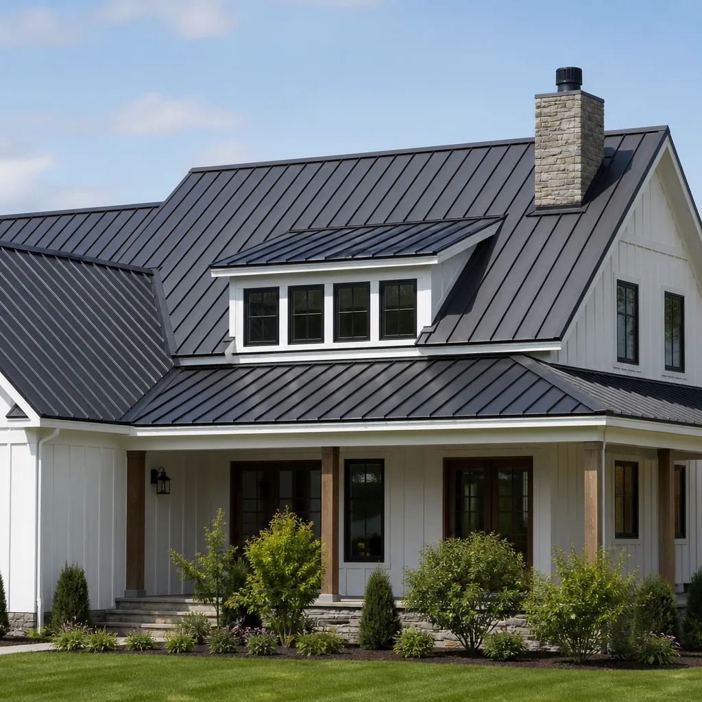 Metal roofing